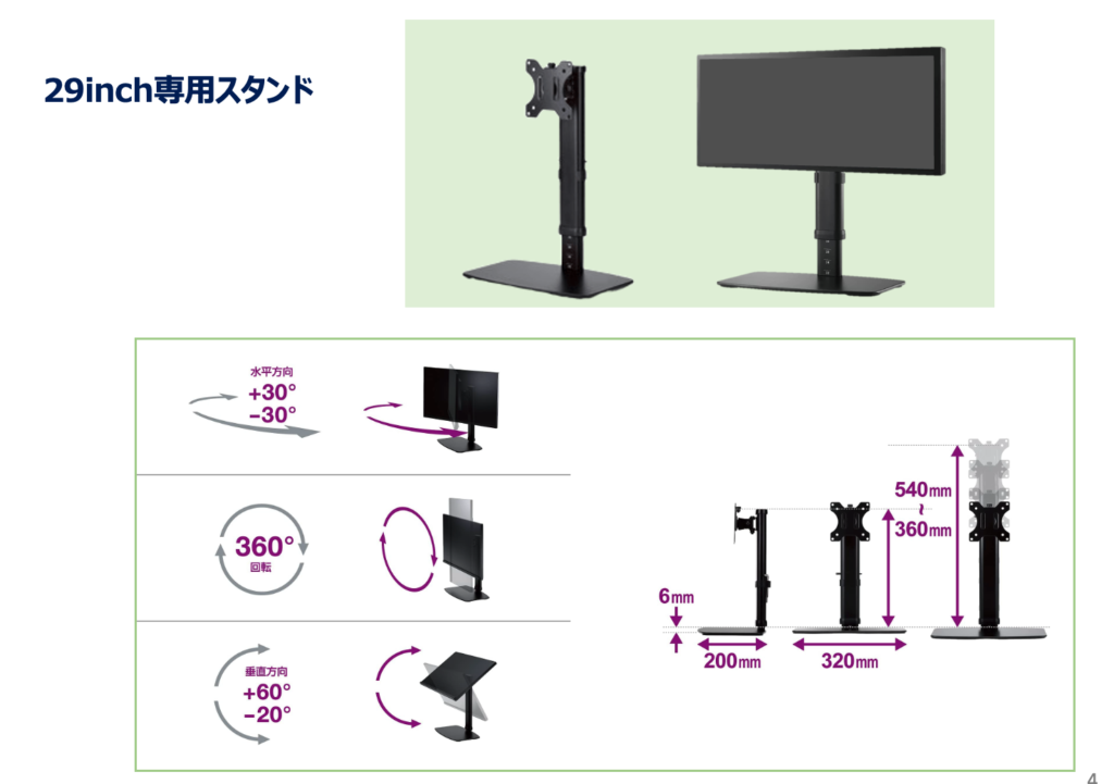 29型スマートシェルフ専用スタンド